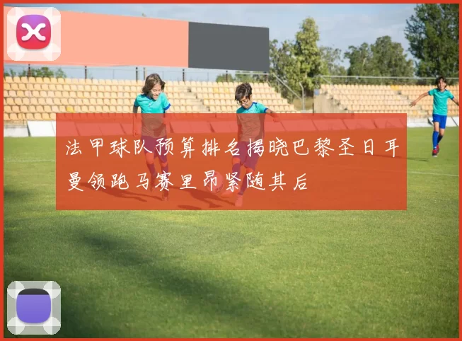 法甲球队预算排名揭晓巴黎圣日耳曼领跑马赛里昂紧随其后